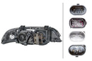 HELLA 1EL 008 052-581 Halogen/Xenon-Headlight - right - fits BMW 5 (E39)