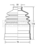 First Line Cv Joint Boot Kit Part No -FCB2093