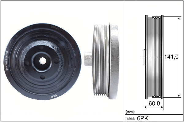 INA Belt Pulley Crankshaft Part No - 544014310