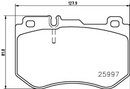 Brembo Brake Pad Set - P50123