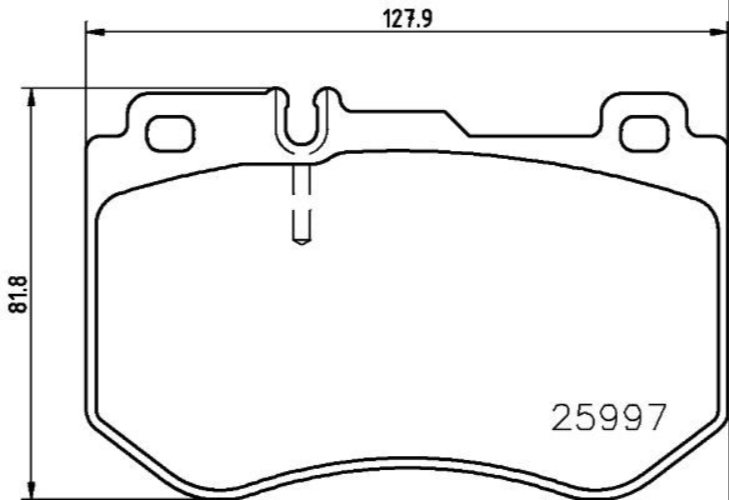 Brembo Brake Pad Set - P50123