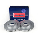 Borg & Beck Brake Disc Pair Part No -BBD4638