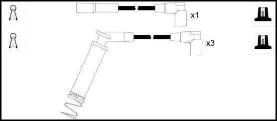 ElectroSpark Ignition Lead Set - OEK123