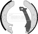 Borg & Beck Brake Shoe  - BBS6216