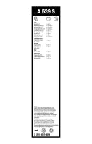 Bosch Aerotwin Front Wiper Blade Set - 575/530mm - A314S