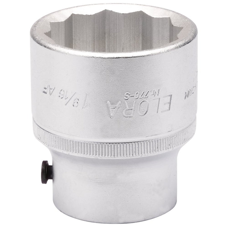 Elora Bi-Hexagon Socket, 1.9/16" 3/4" Sq Dr