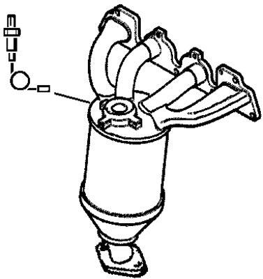 Klarius 322099 - Catalyst Type Approved Withpip  - Fits Toyota Yaris 1.0i