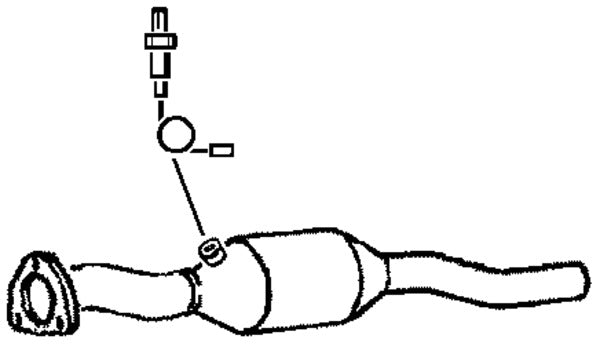 Klarius 370041 - Catalyst Non Type Approved