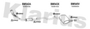 Klarius BM542A - Box With Centre Pipe  - Fits Mini Cooper 1.5