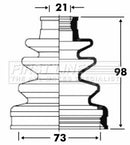 First Line Cv Joint Boot Kit Part No -FCB2816