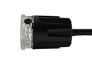 HELLA 2XD 014 564-611 LED-Strobe-type Beacon - BST-Round - 12/24V - Red/Yellow - Quantity 2