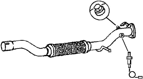 Klarius 302127 - Front Pipe For Cat  - Fits Opel Agila II 1.3 CDTI