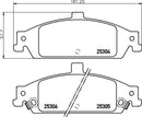 Mintex Brake Pad Set fits -Chevrolet MDB2297 (also fits other vehicles)