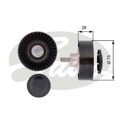 Gates DriveAlign Idler Pulley - T36385