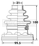 First Line Cv Joint Boot Kit Part No -FCB6259