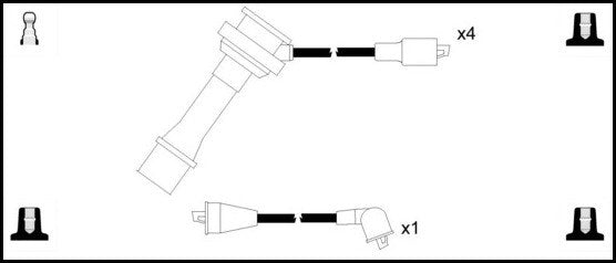 ElectroSpark Ignition Lead Set - OEK183