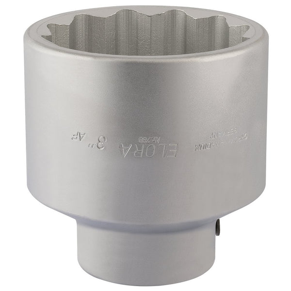 Elora Bi-Hexagon Socket, 3", 1" Sq Dr
