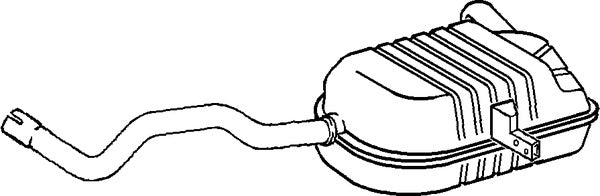 Klarius RN837W - Box With Tail Pipe