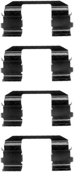 Textar Brake Pad Fitting Kit - 82050400