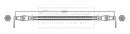 Borg & Beck Brake Hose Part No -BBH6164