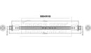 Borg & Beck Brake Hose  - BBH9118