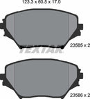 Toyota, Brake Pad Set - Textar 2358501