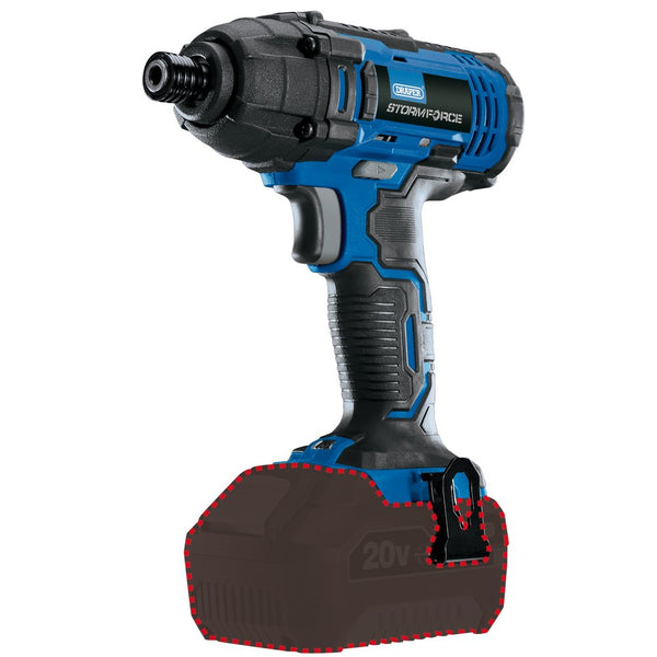 Draper Storm Force 20V Cordless Impact Driver (Sold Bare)