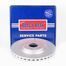 Borg & Beck Brake Disc Single Part No -BBD6028S