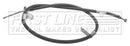 First Line Brake Cable- RH Rear -FKB1574