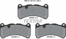 Textar Brake Pad Set - 2430701