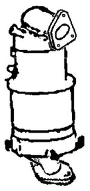 Klarius 390447 - Catalyst & Dpf Combined  - Fits Honda Accord 2.2 i-DTEC