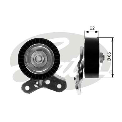 Gates DriveAlign Idler Pulley - T36106
