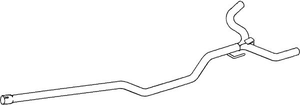 Klarius GM528B - Centre Pipe