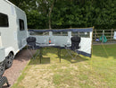 Maypole Leisure 3 Panel Steel Poled Windbreak - MP9524