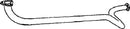 Klarius FE265V - Front Pipe  - Fits Ford Transit 2.5D
