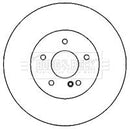 Borg & Beck Brake Disc Pair Part No -BBD5179
