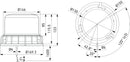 HELLA 2BA 013 330-001 Direction Indicator - Shapeline Tech - LED - 12/24V