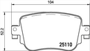 Brembo Brake Pad Set - P85135