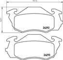 Mintex Brake Pad Set fits -Subaru MDB2021 (also fits other vehicles)