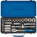 1/2" Sq. Dr. Metric Socket Set (26 Piece) - 16368
