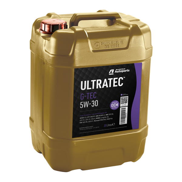 Ultratec Gtec2 5W30 Dexos 2 Oil 20Litre - E409-20L