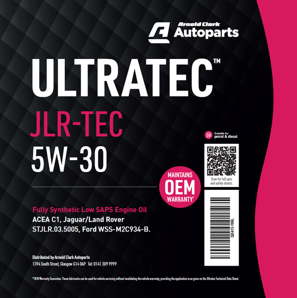 ULTRATEC JLRTEC 5W30 - 199L - E413-199L
