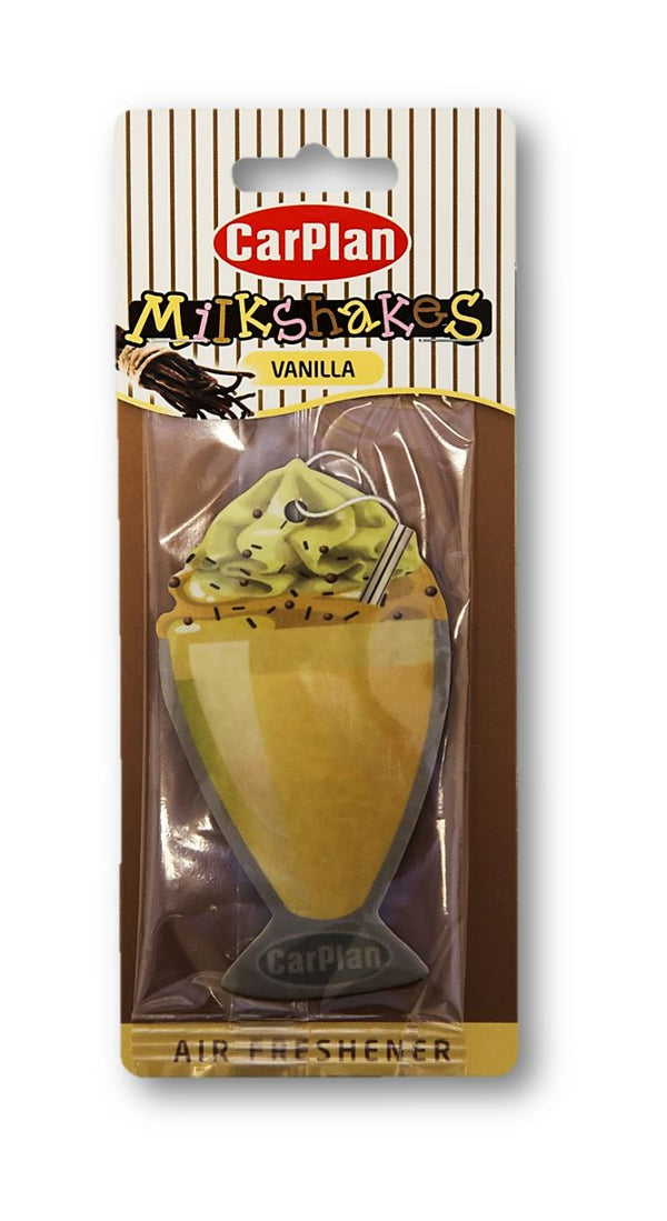 CarPlan Milkshake Air Freshener - Vanilla