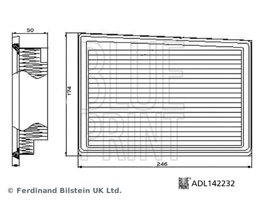 Blue Print Air Filter - ADL142232