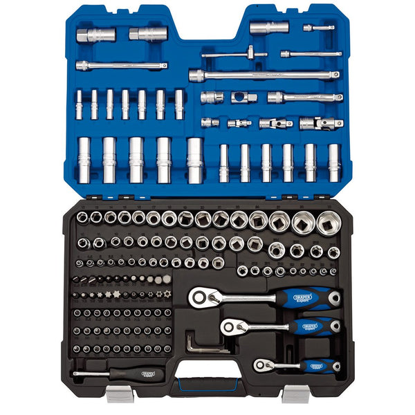 1/4", 3/8" and 1/2" Sq. Dr. Metric Socket and Socket Bit Set (149 Piece) - 16461