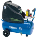 24L Oil-Free Air Compressor (1.1kW) - 24978