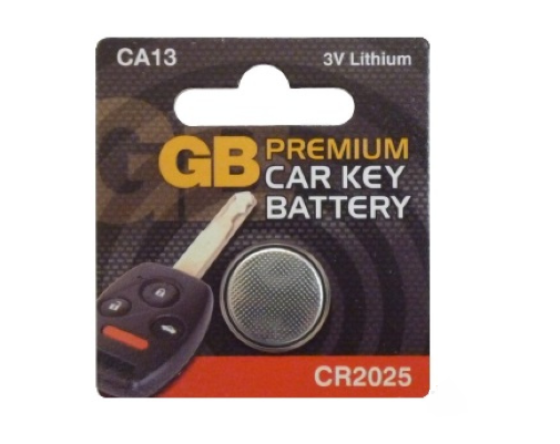 GB Premium 3V Keyfob Battery - CR2025