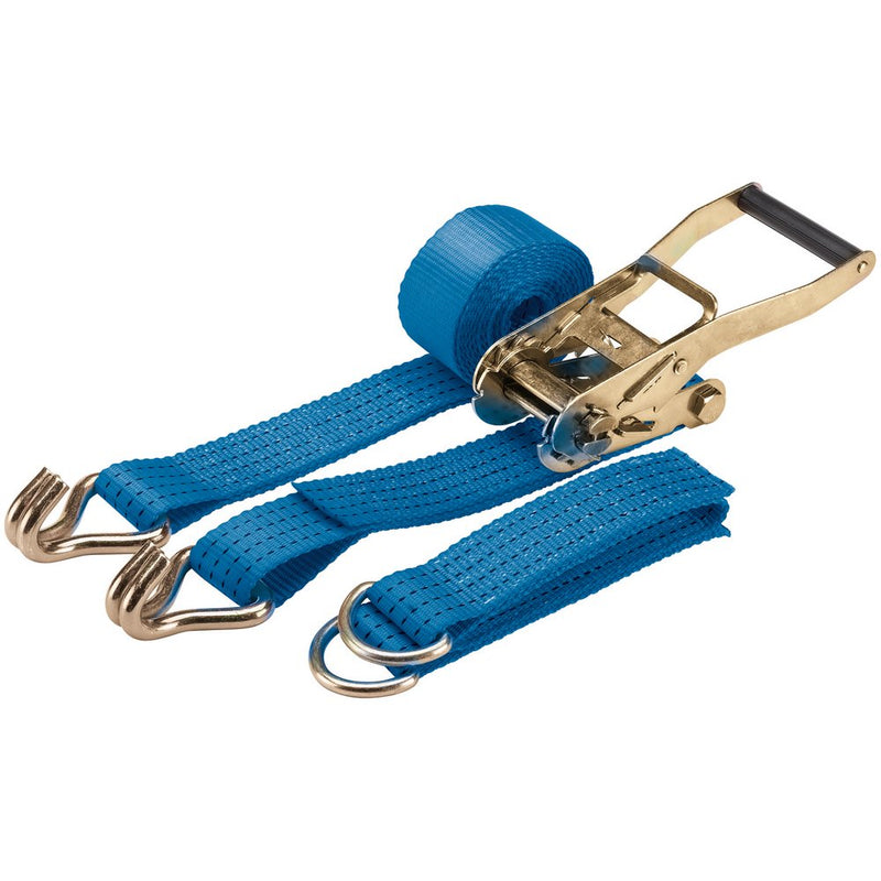 2500kg Ratcheting Vehicle Tie Down Straps - 60969