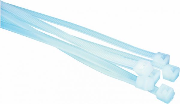 15" White Cable Ties (4.8mm wide) - 245515