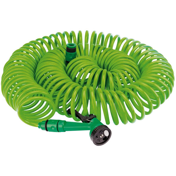 Recoil Hose with Spray Gun and Tap Connector (30m) - 83986